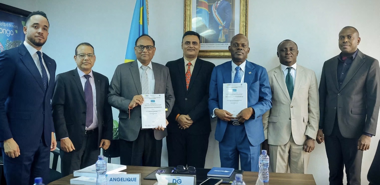 Centrale hydroélectrique de Mbombo : l’ANSER signe le contrat de construction